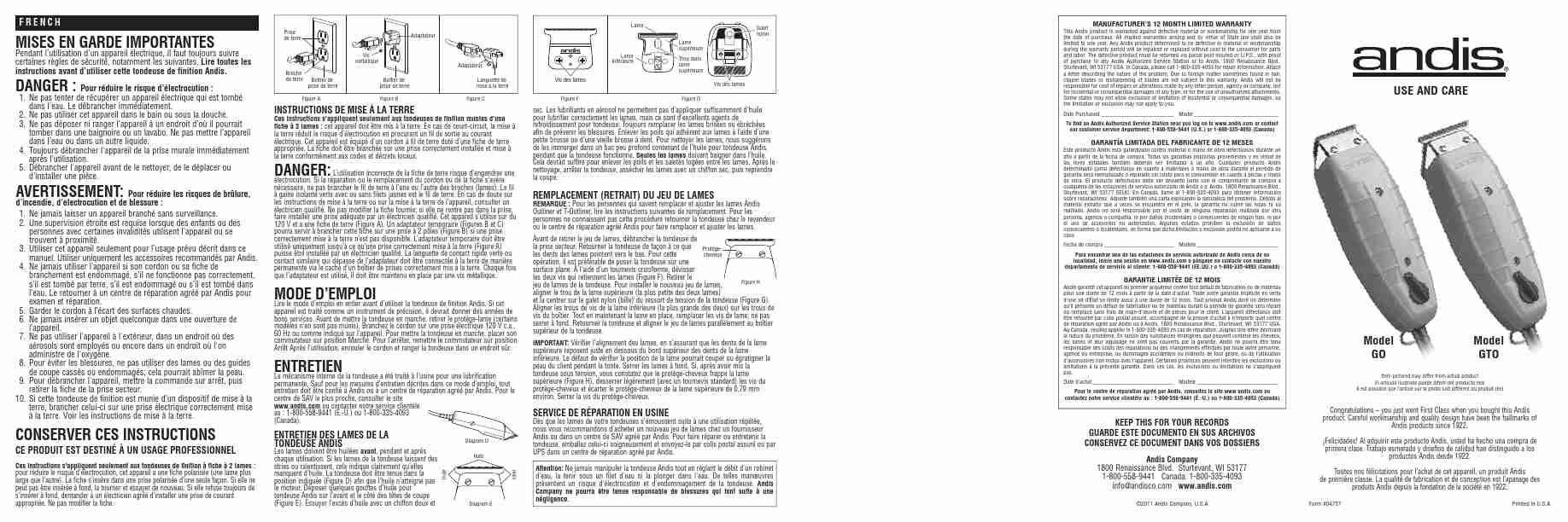 Andis Company Electric Shaver GO-page_pdf